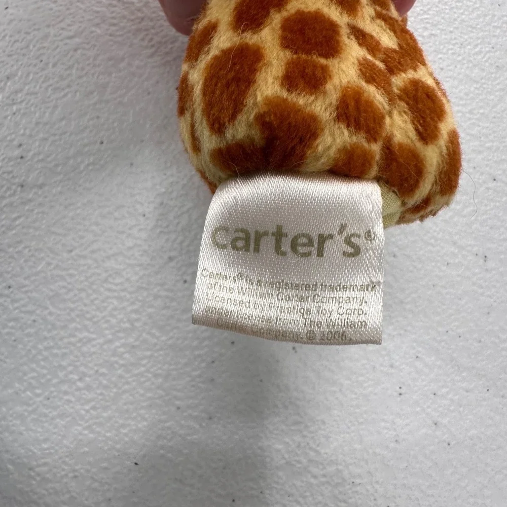 Set‎ Of 4 Carters & Playmates Toys Plush Animals - Elephant Giraffe Bunnies Set